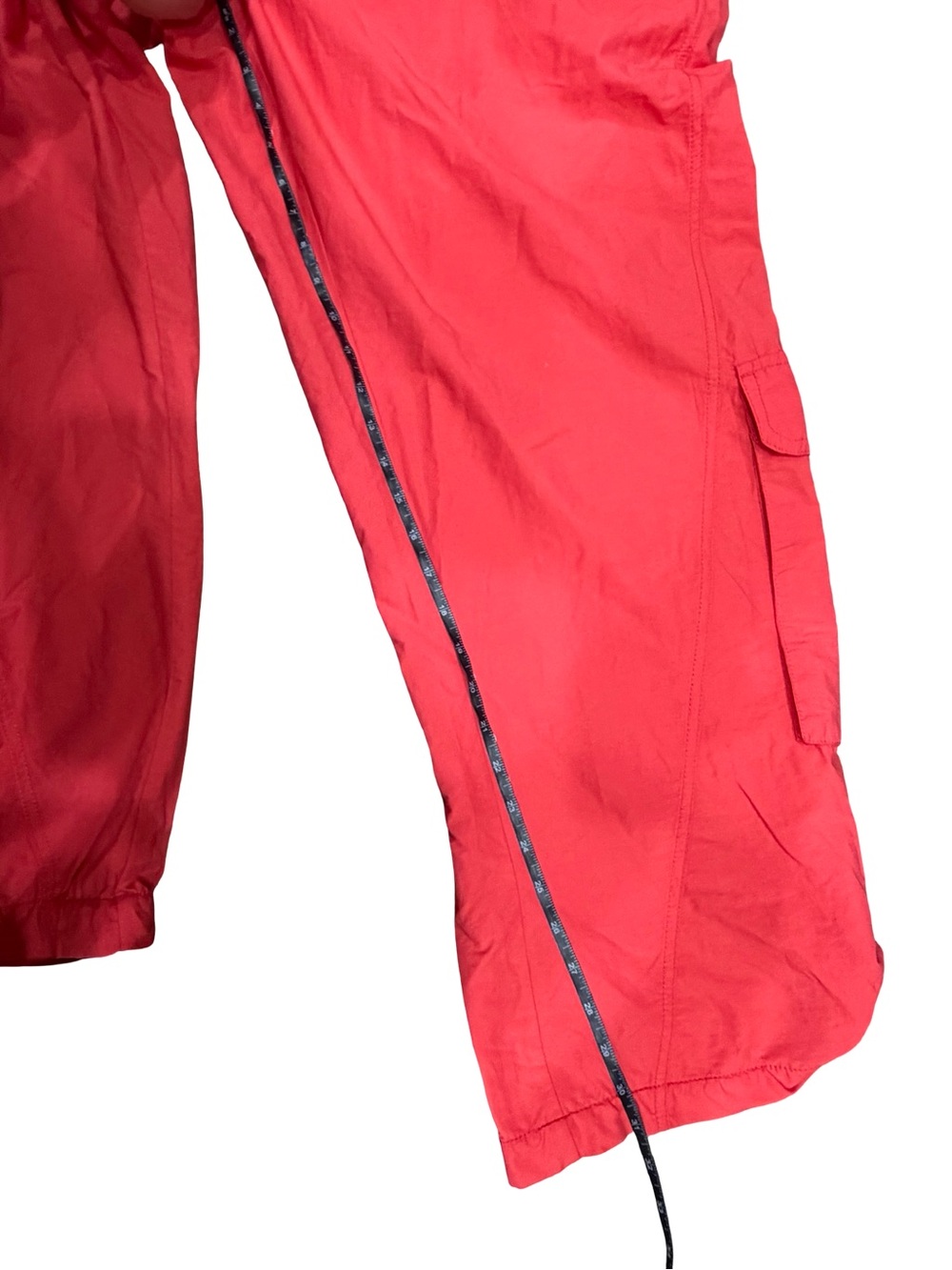 ⚡️ Free People Movement Mesmerize Me Cargo Pants Cherry Crush Size XL - Picture 8 of 16